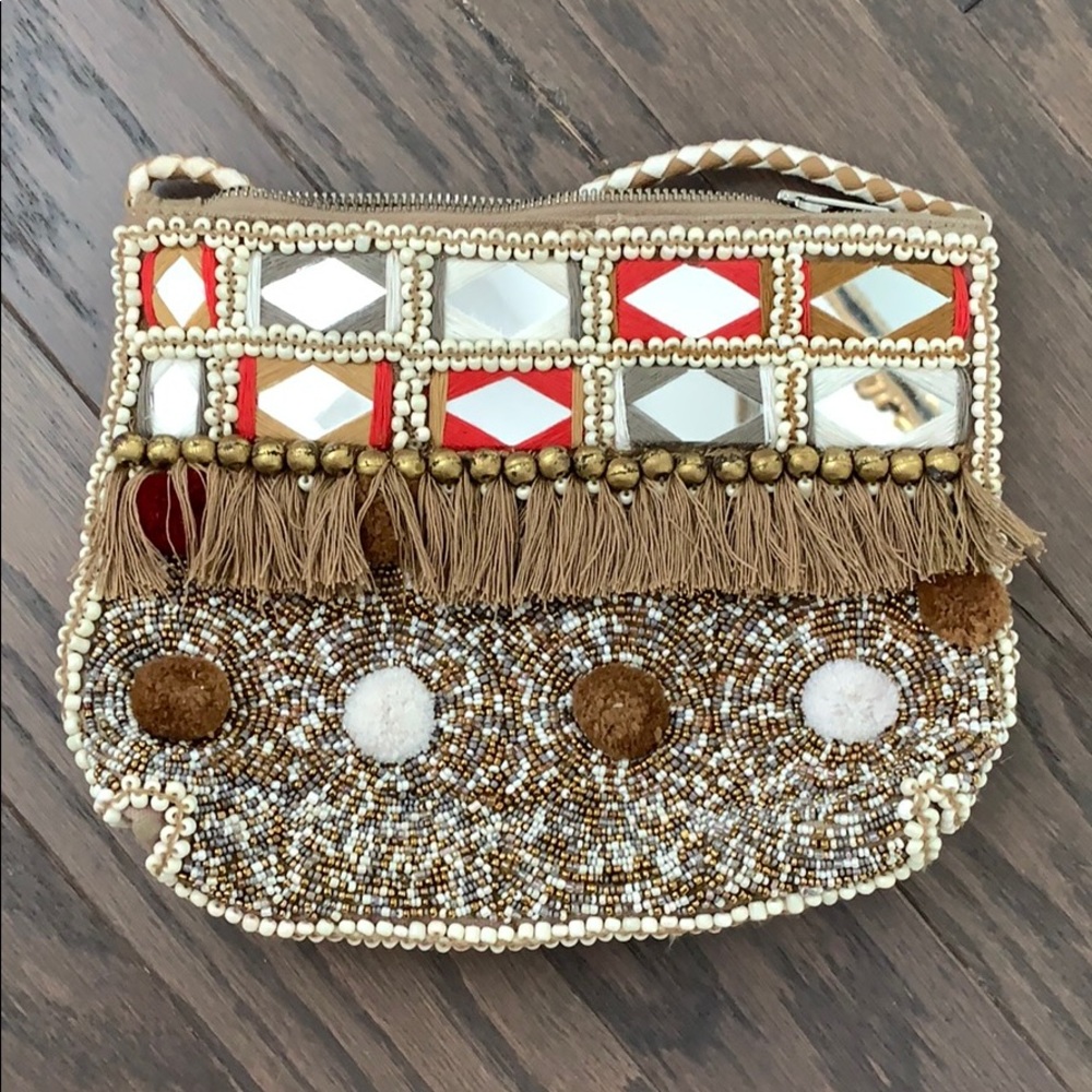 Shashi Boho Riyaz Clutch Bag